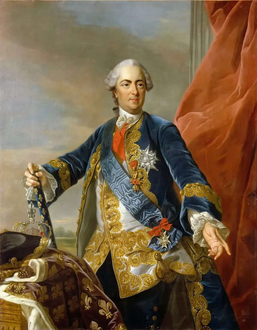 La carte Louis XV