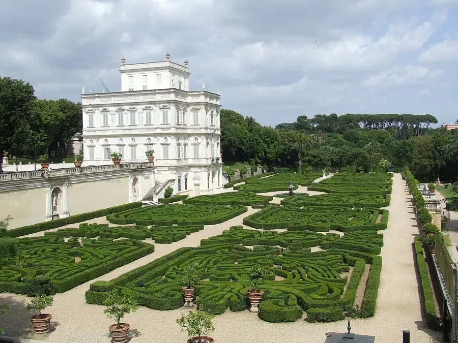 The Villa Doria Pamphili card