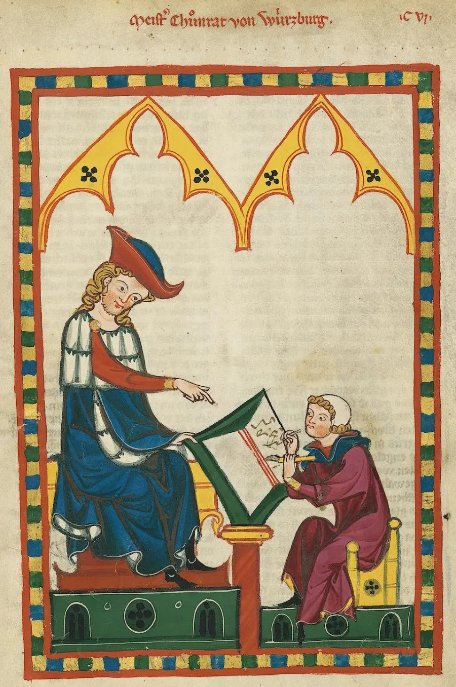 The Konrad von Würzburg card