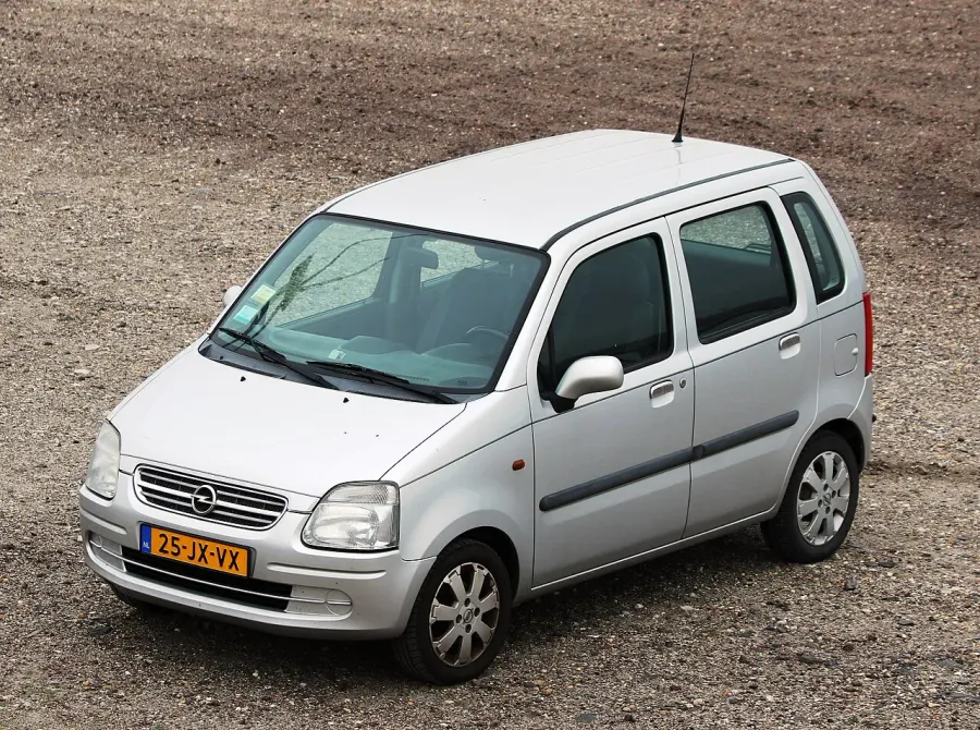 The Opel Agila card