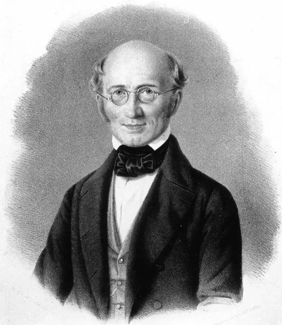 La carte Friedrich Eduard Beneke