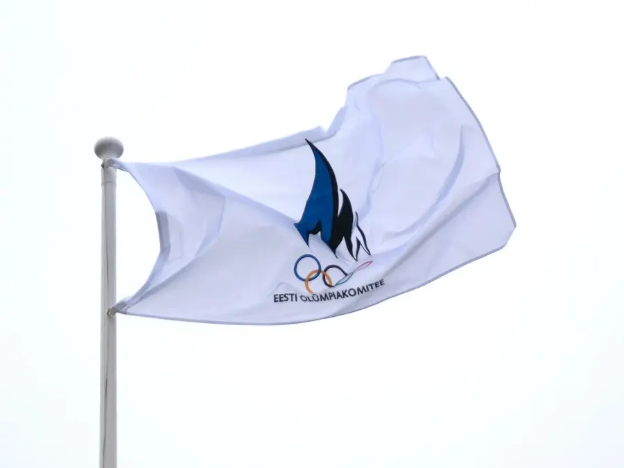 The Estonian Olympic Committee card