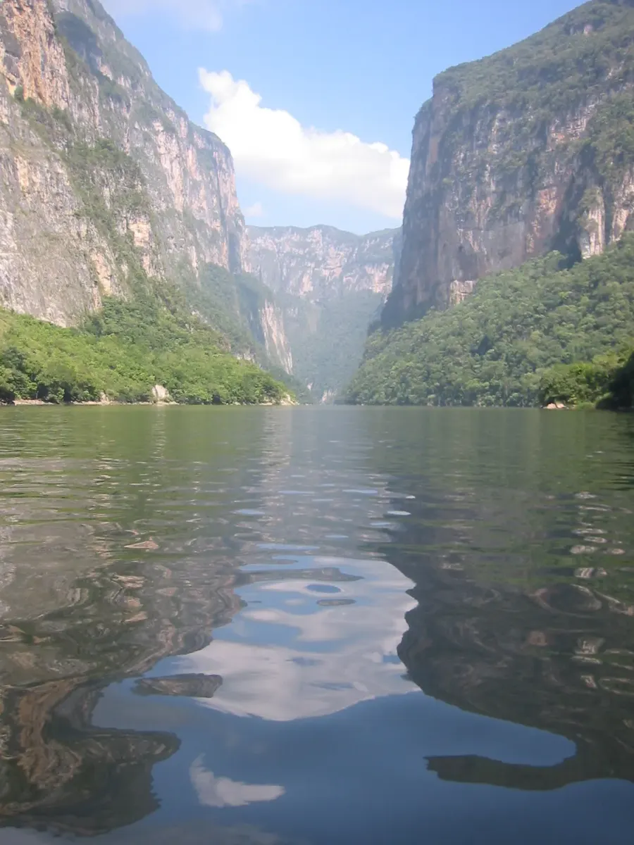 The Sumidero Canyon card