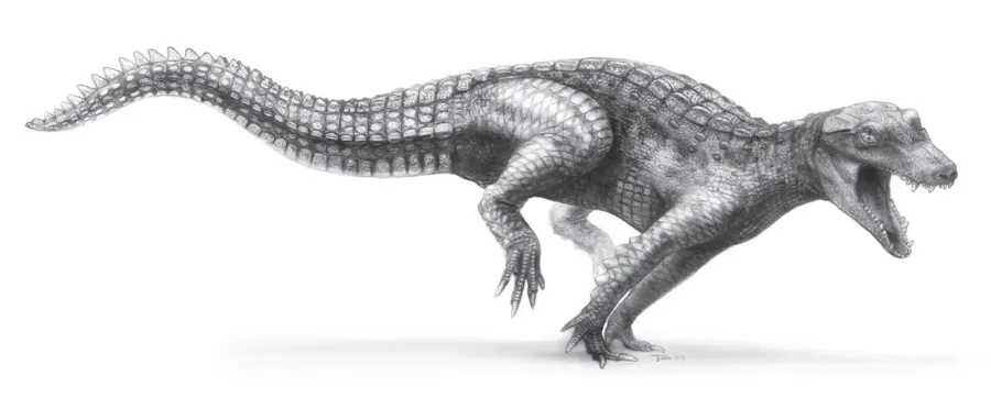 La carte Araripesuchus