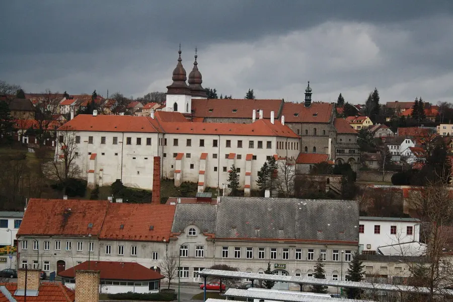 The St. Procopius Basilica in Třebíč card