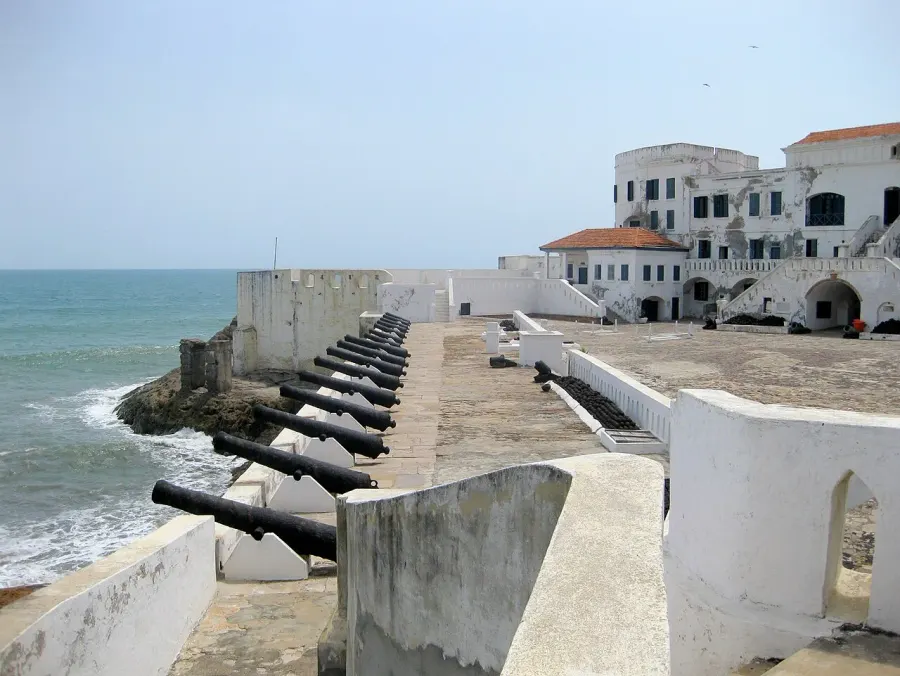 The Forts de traite de la côte ghanéenne card