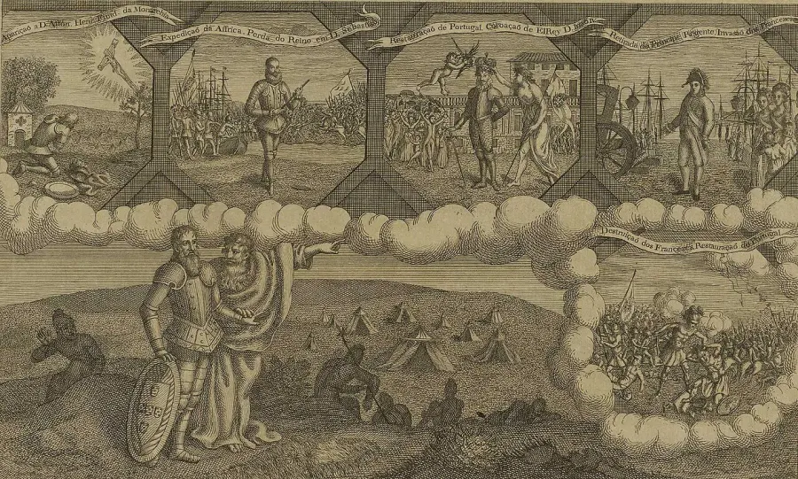La carte Histoire du Portugal