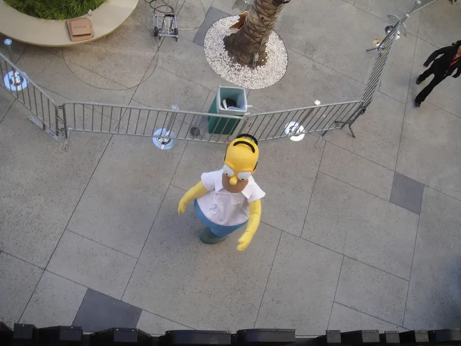 La carte Homer Simpson