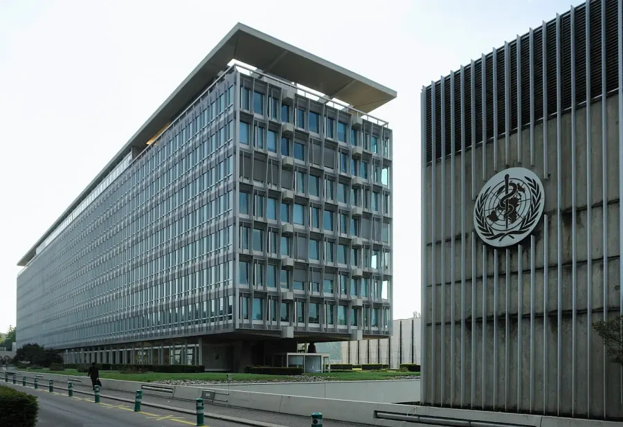 The World Health Organization card