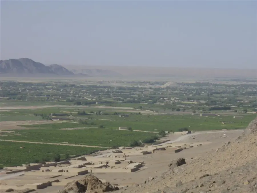 La carte Panjwai