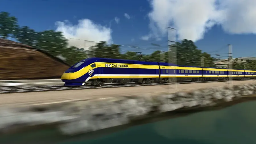 La carte California High-Speed Rail