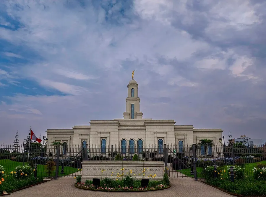 The Trujillo Peru Temple card