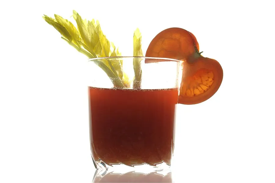 The Tomato juice card