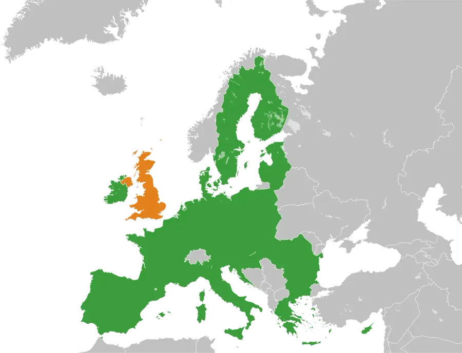 La carte Brexit