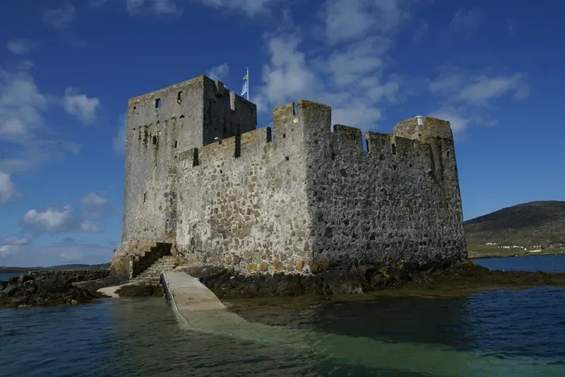 La carte Château de Kisimul