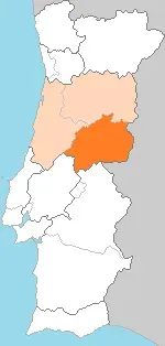 La carte Beira Baixa