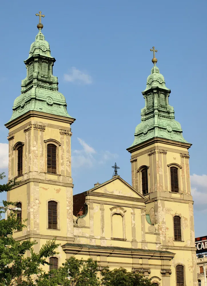 La carte Église Notre-Dame-de-l'Assomption de Belváros