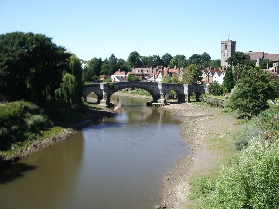 La carte Aylesford