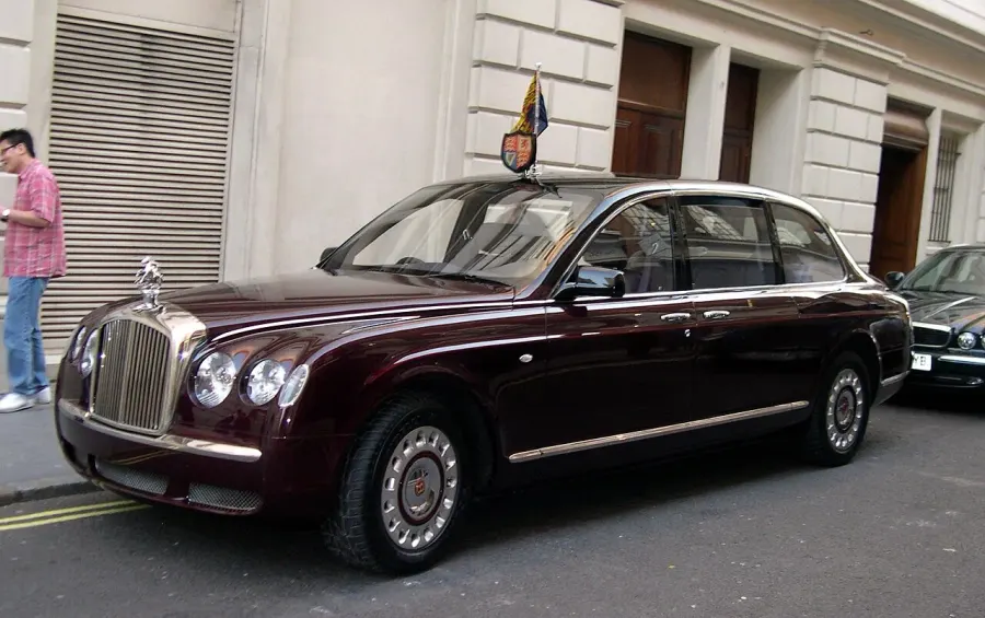 The Bentley State Limousine card