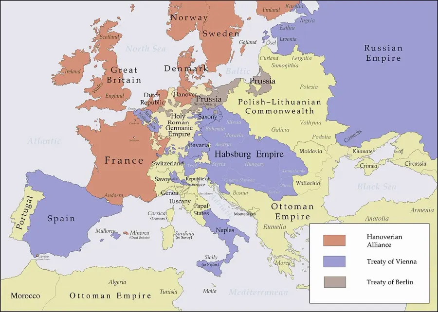 La carte Révolution diplomatique