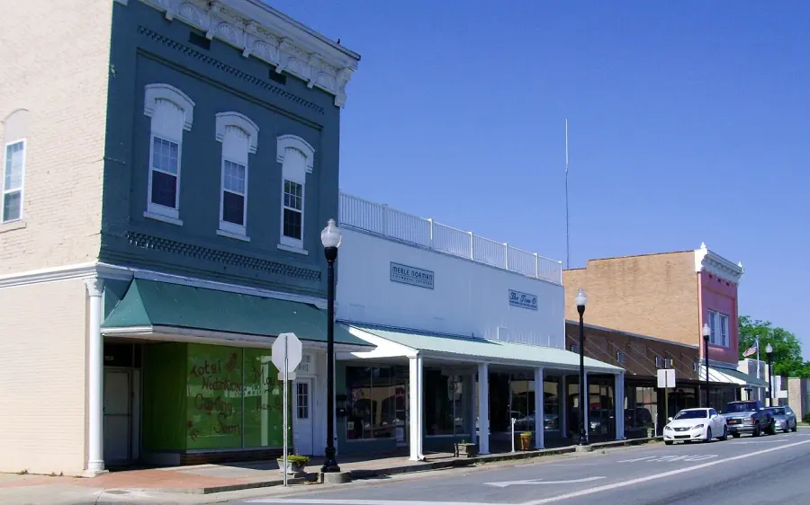 The Monticello, Arkansas card