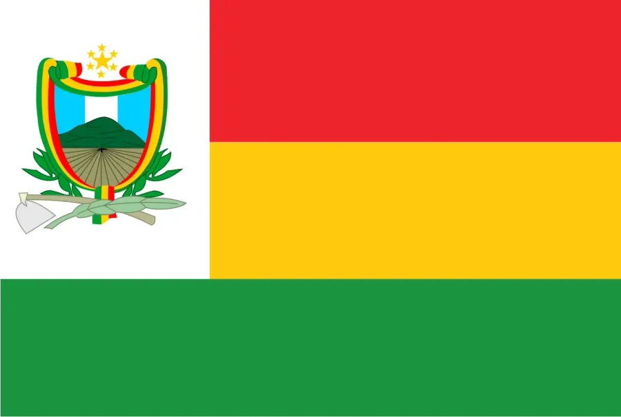 La carte Département de Jalapa