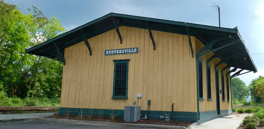 La carte Guntersville