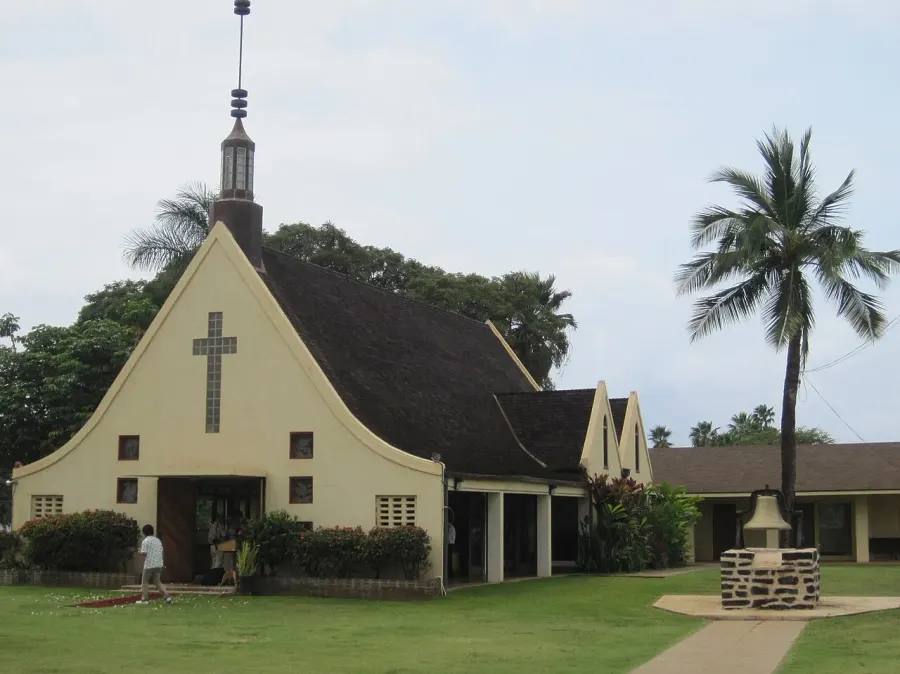 La carte Église de Waiola