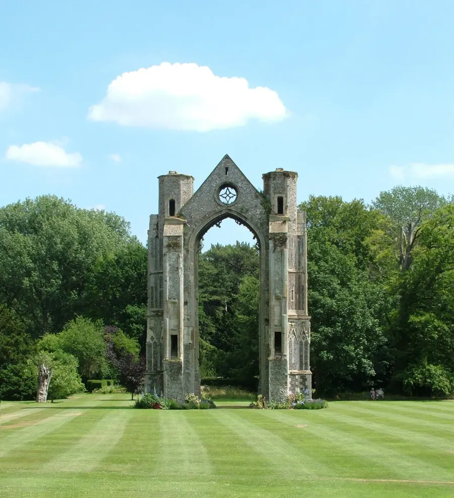 La carte Prieuré de Walsingham