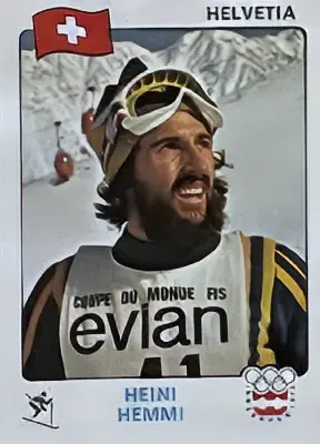 The Heini Hemmi card