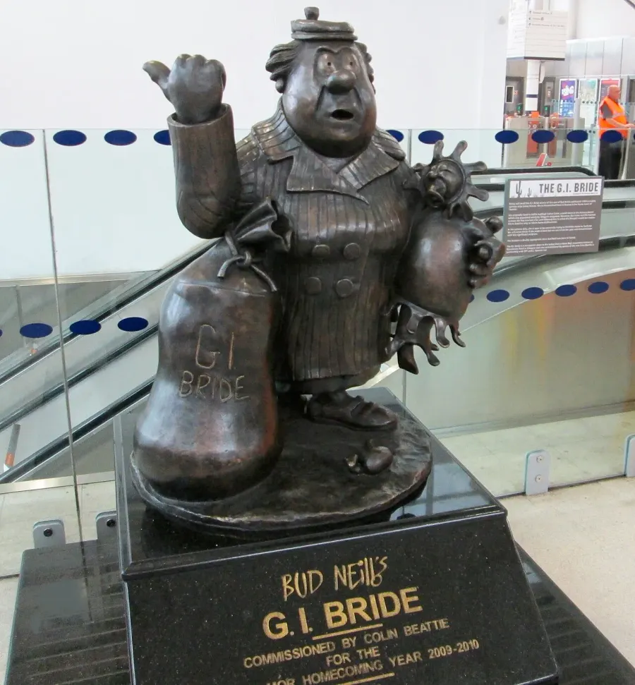 The War bride card