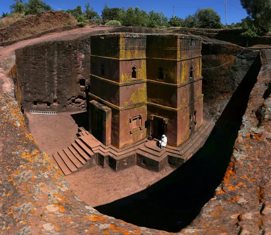 The Church of Saint George, Lalibela card