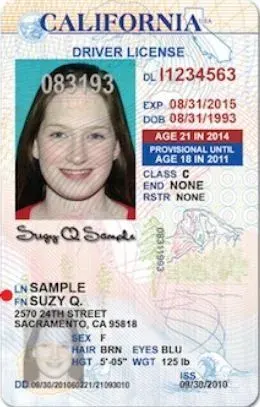 La carte Licence