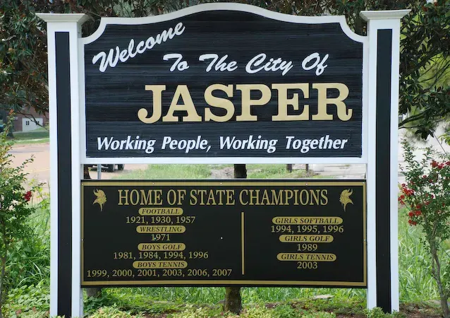La carte Jasper