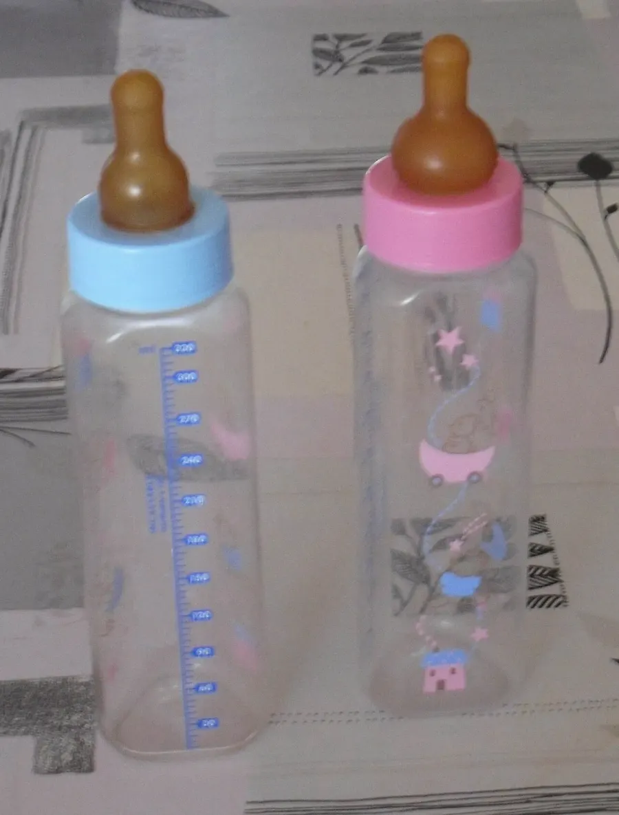The Baby bottle card
