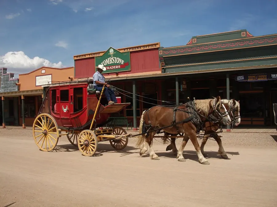 The Tombstone, Arizona card