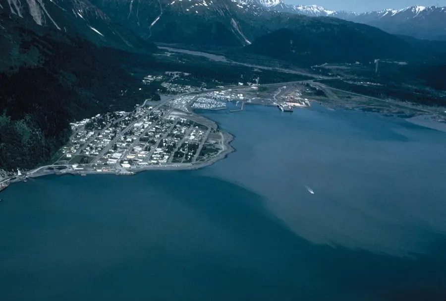 La carte Seward