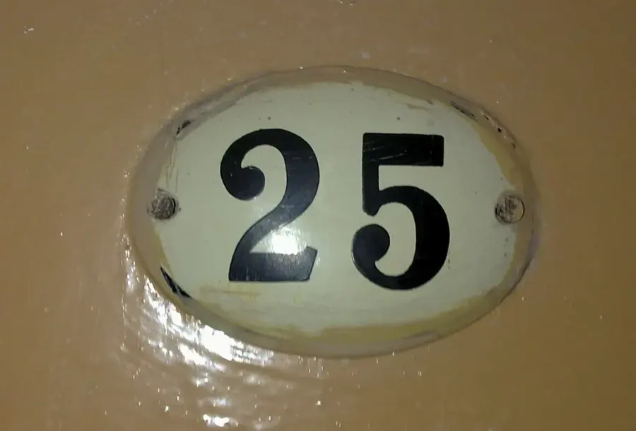 The 25 card