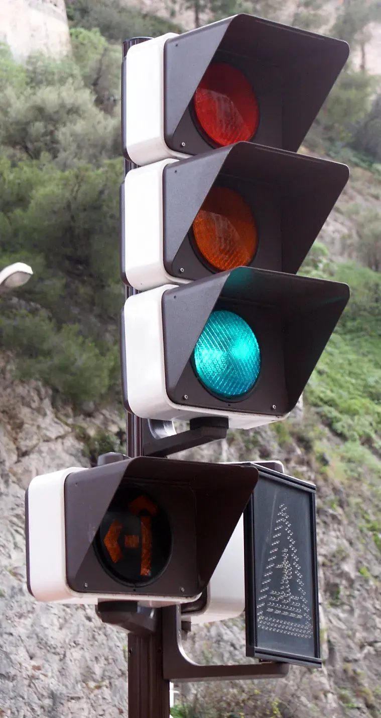 The Traffic light card