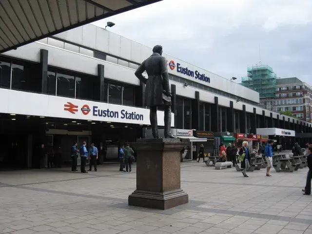 La carte Gare d'Euston