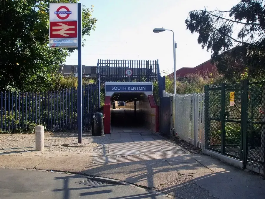 The South Kenton station card