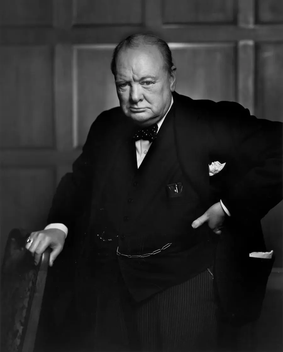 La carte Winston Churchill