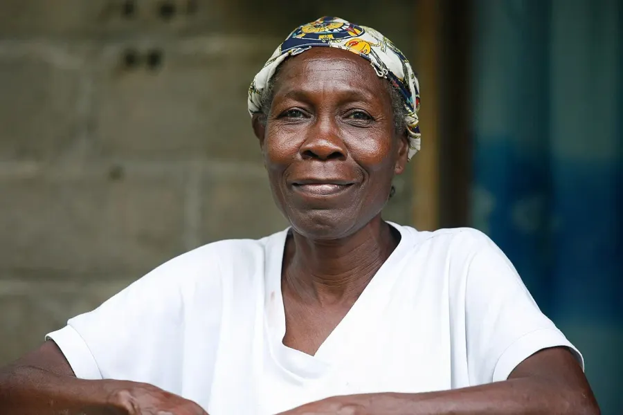The Women in Haiti card