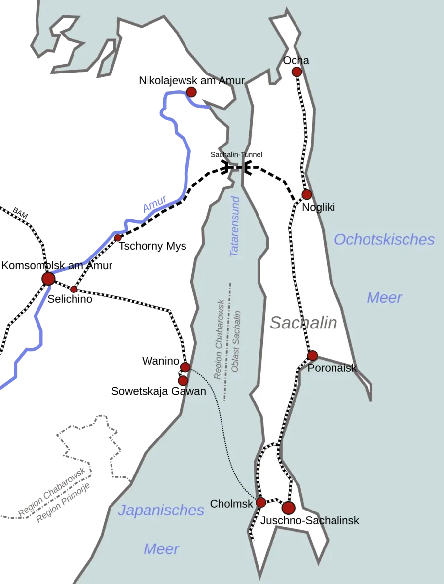 The Sakhalin Tunnel card