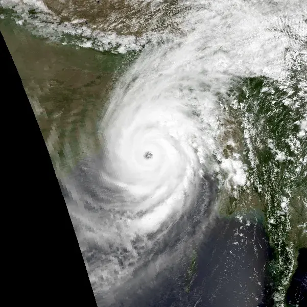 La carte Cyclone Gorky