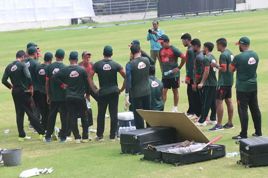 The Bangladesh national cricket team card