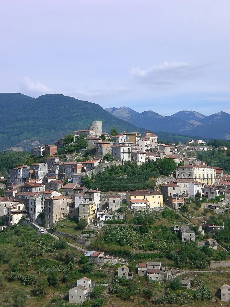 La carte Caselle in Pittari