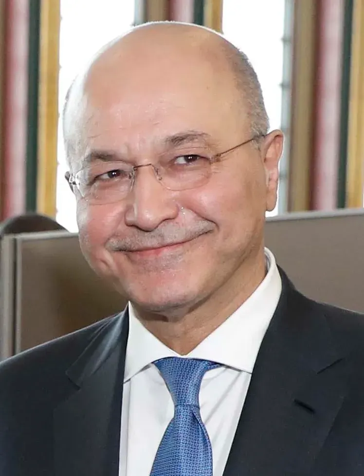 La carte Barham Salih