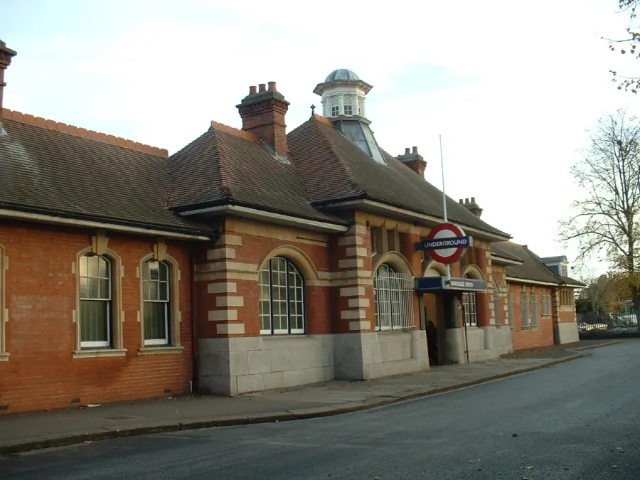 The Barkingside tube station card