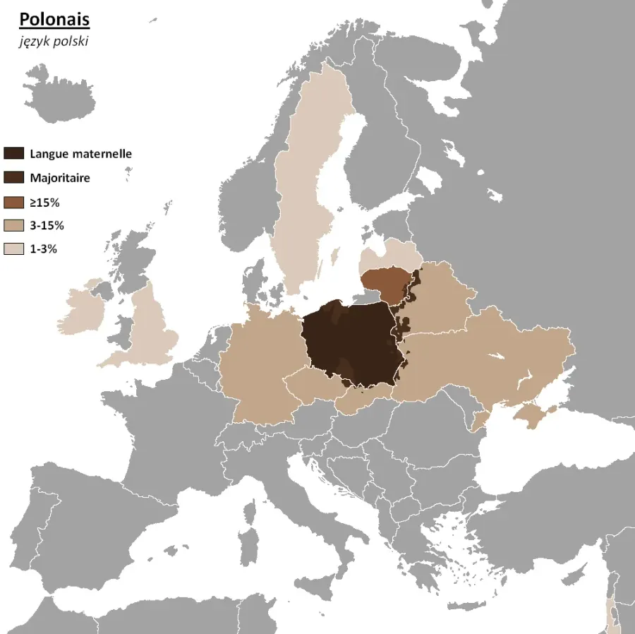 The Polish language card